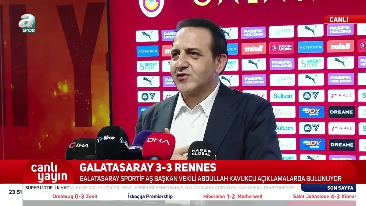 GALATASARAY HABERLERİ - Abdullah Kavukcu: Son sözümüzü söylemedik!