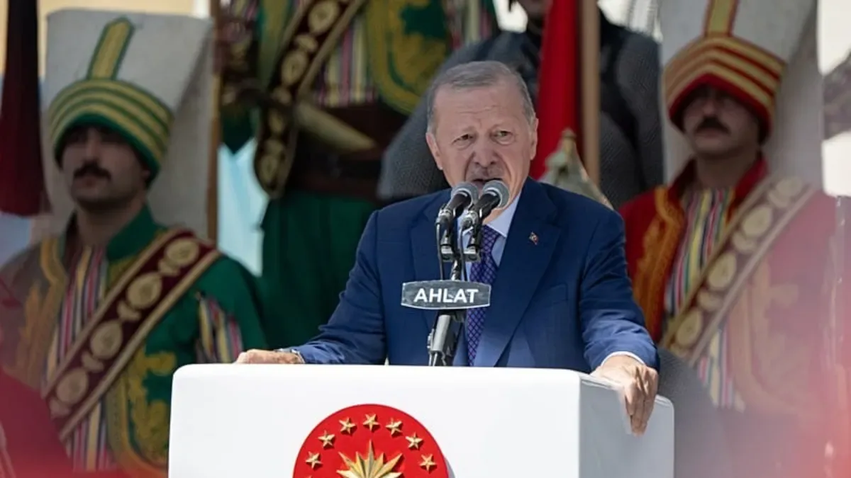 Başkan Erdoğan Malazgirt Zaferi'nin 955. yılını kutladı