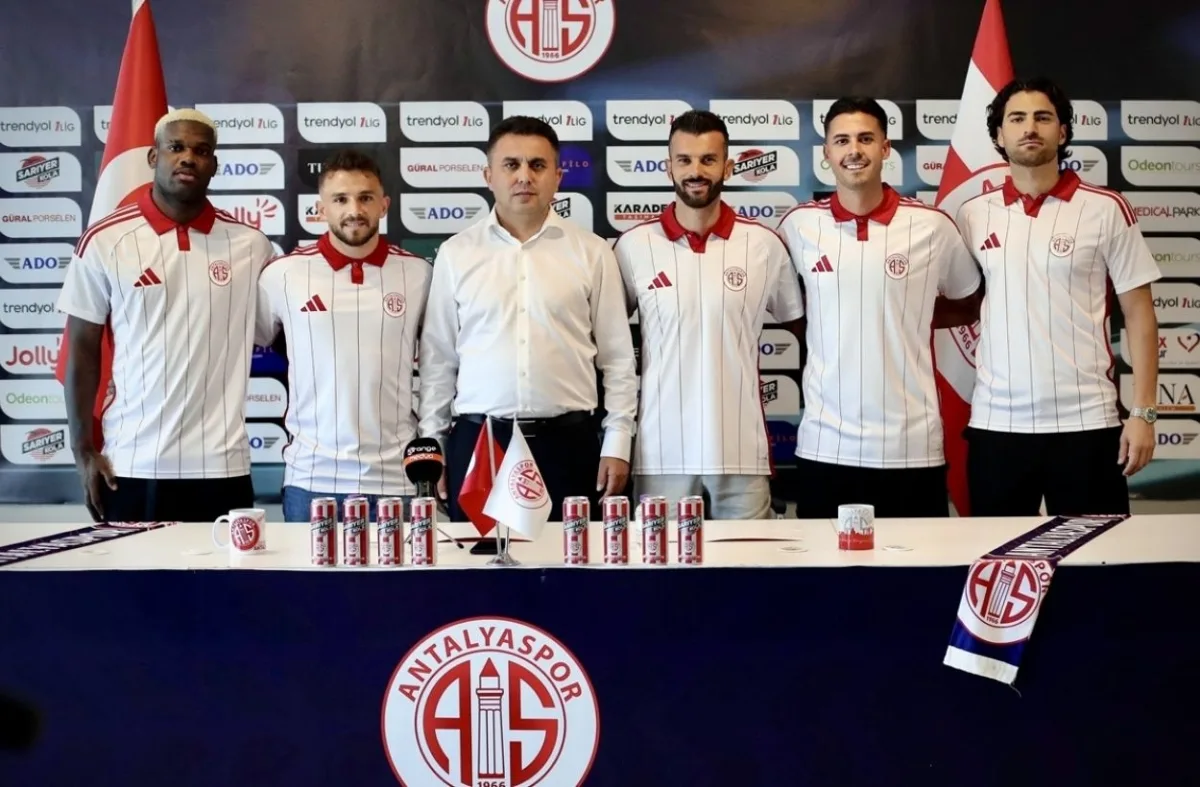 Antalyaspor'dan kadrosuna 5 takviye birden