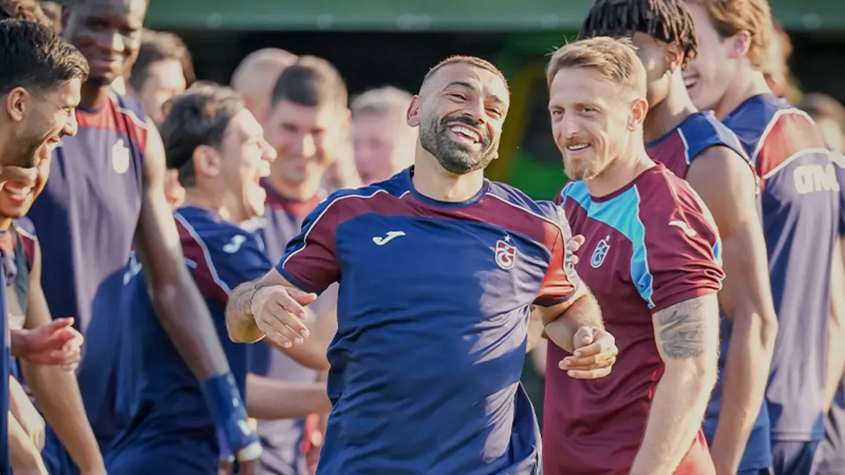 Trabzonspor'da Muhammed Salah ilk antrenmanına çıktı!