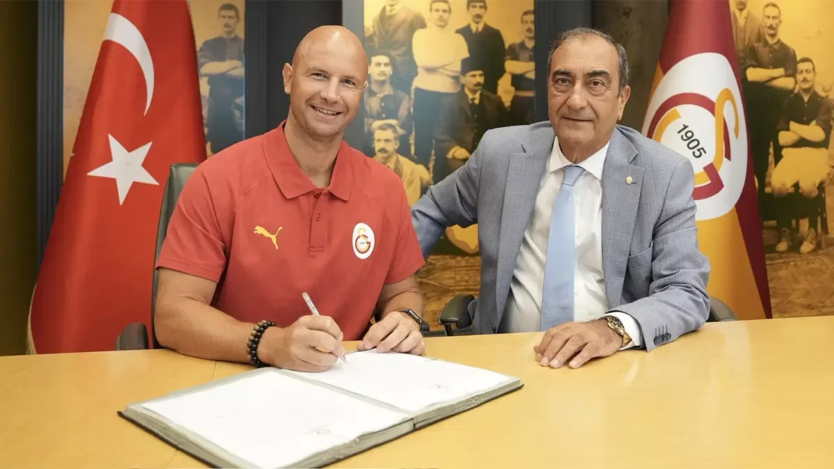 Galatasaray'da Frederic Dusart dönemi resmen başladı