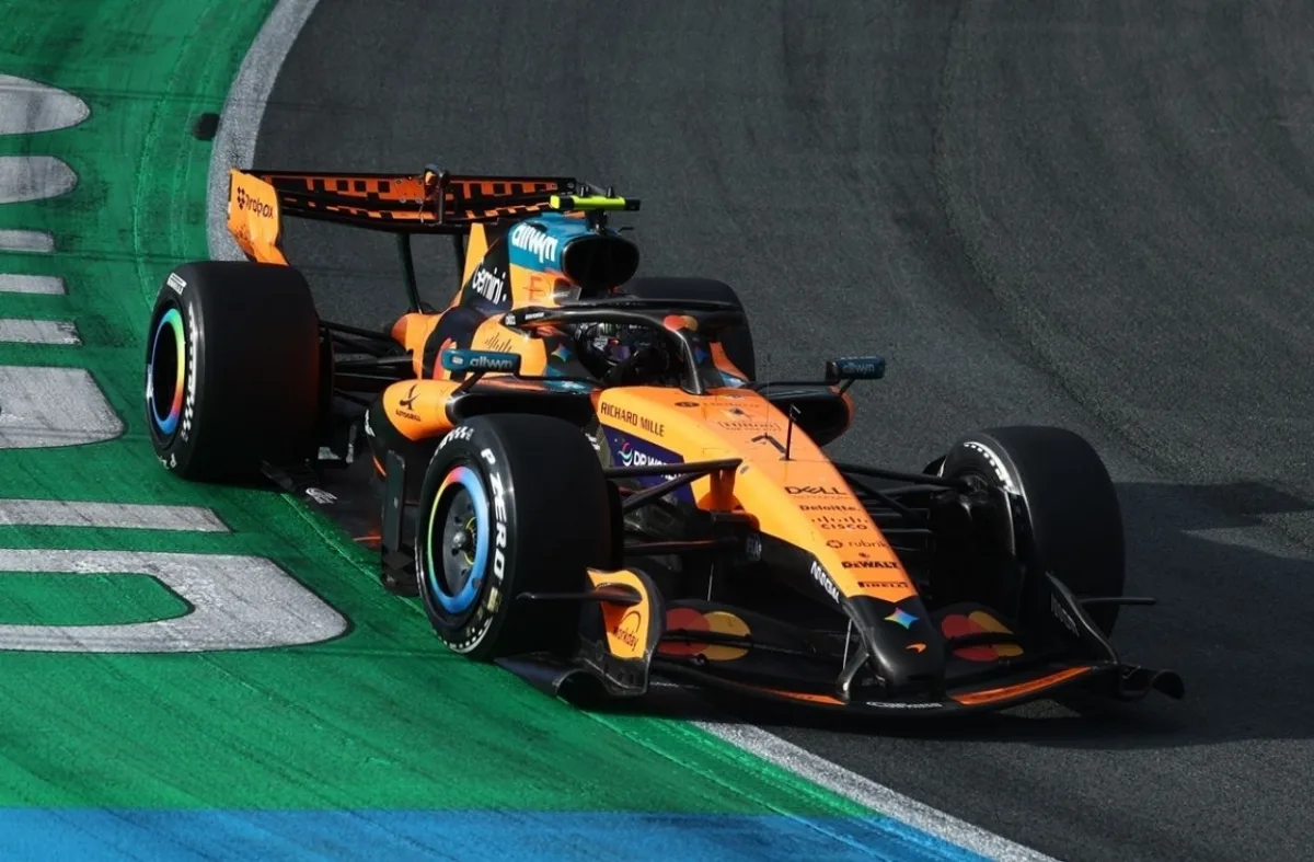 Hollanda GP'sinde kazanan Lando Norris oldu