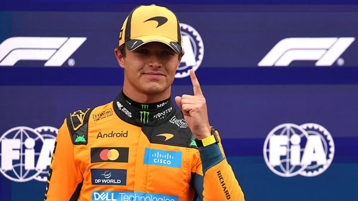Hollanda Grand Prix'sinde pole pozisyonu Lando Norris'in!