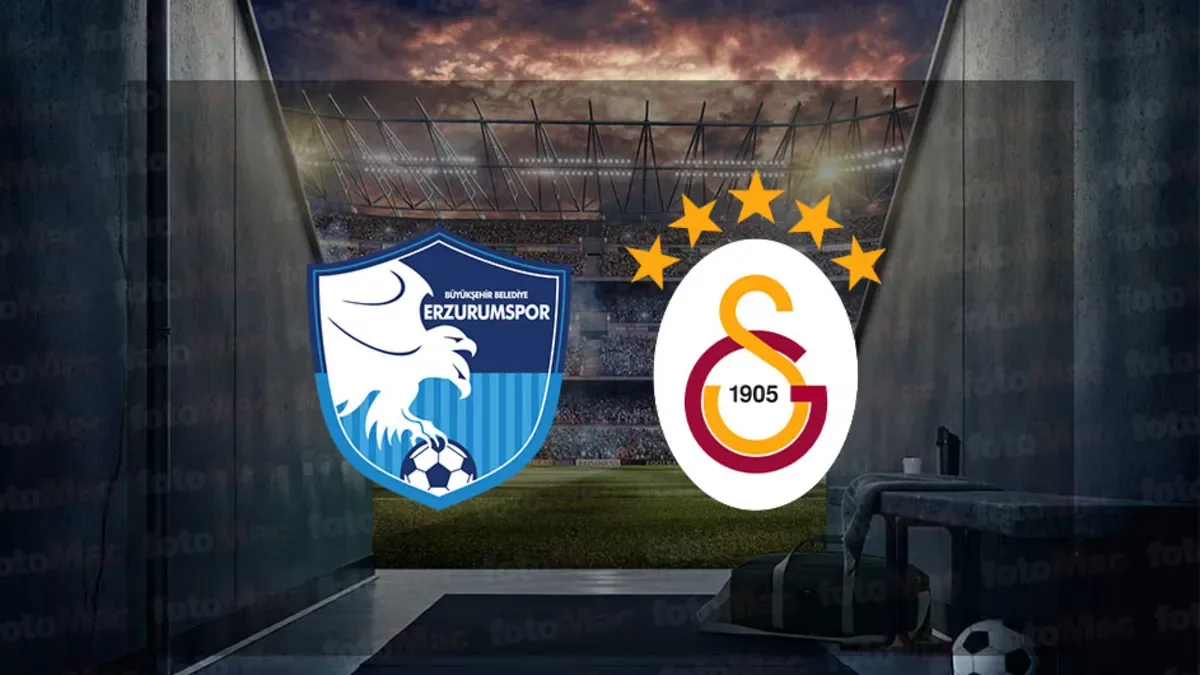 Erzurumspor FK-Galatasaray maçı ne zaman, saat kaçta, hangi kanalda?