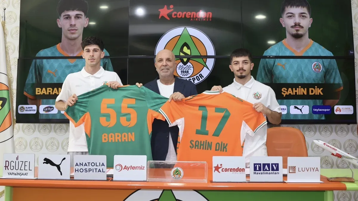 Corendon Alanyaspor’da 2 transfer birden!