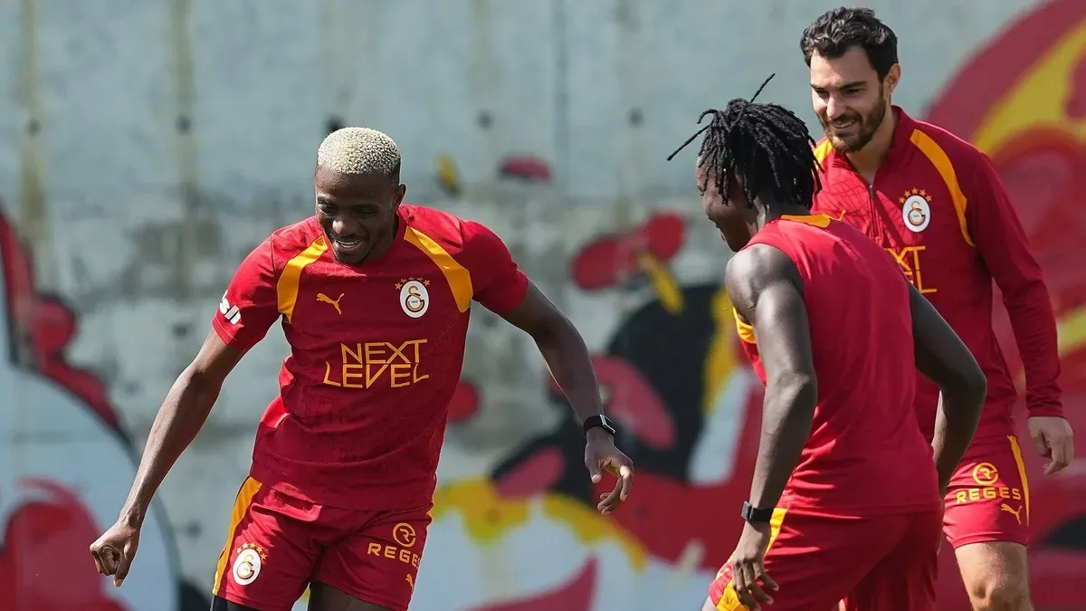 Galatasaray, Göztepe maçının hazırlıklarını sürdürdü