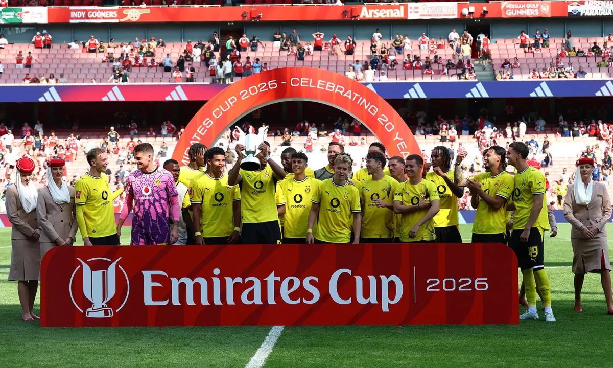 Emirates Cup'ta Borussia Dortmund, Arsenal'ı yıktı