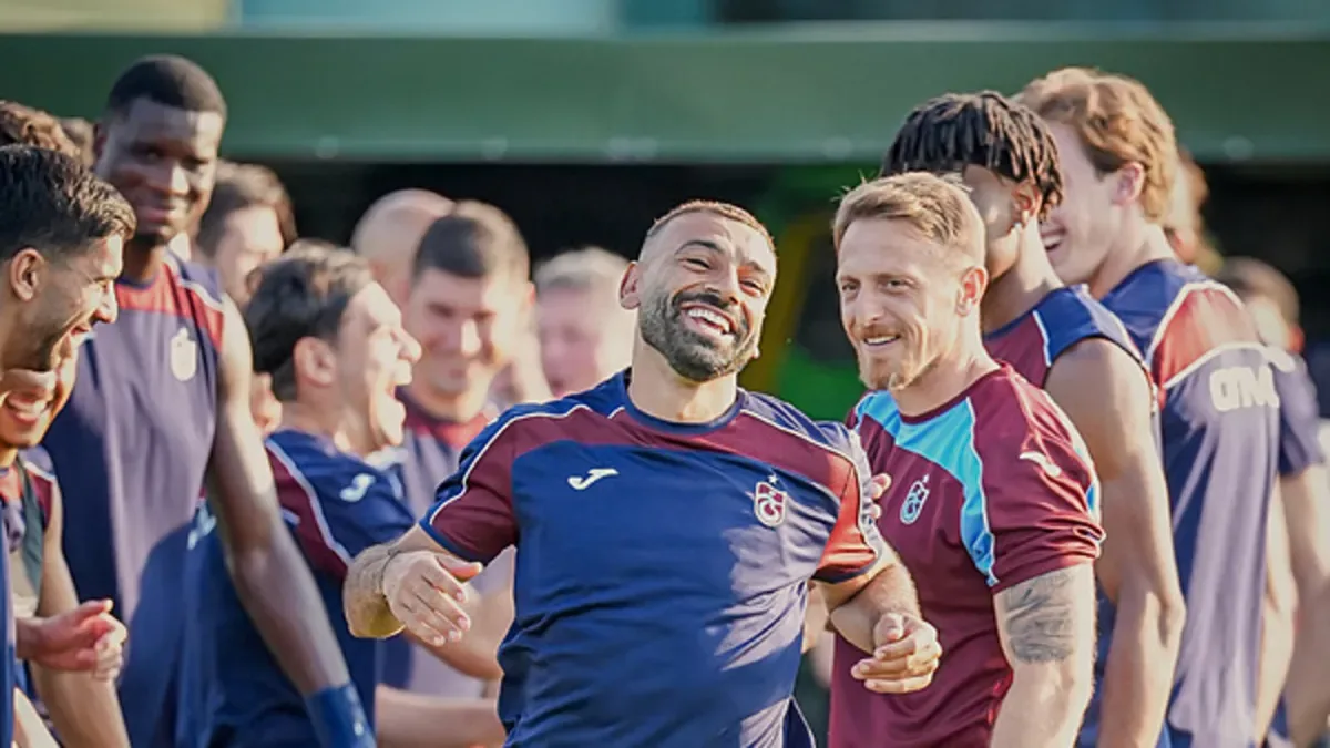Muhammed Salah, Trabzonspor ile ilk antrenmanında