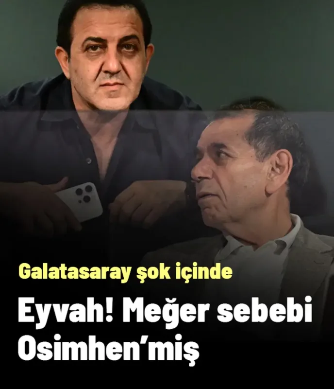 Eyvah eyvah meğer sebebi Osimhen'miş! Galatasaray şok içinde