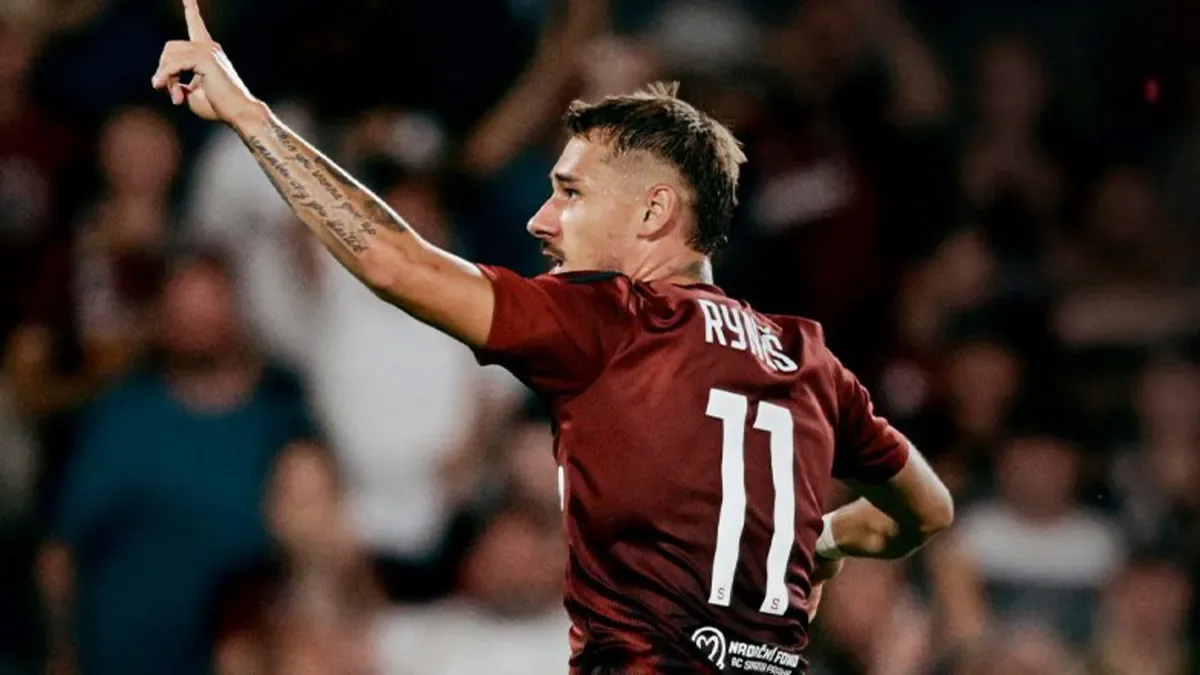 Sparta Prag sahasında Lyon'u mağlup etti!