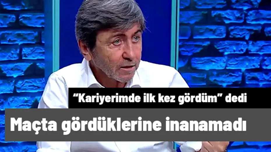 Rıdvan Dilmen "Kariyerimde böylesini görmedim" diyerek sordu: "Fantezisi mi bu?"