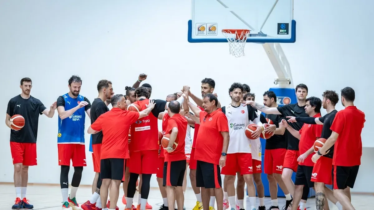 A Milli Erkek Basketbol Takım, Almanya'da hazırlıklarına başladı