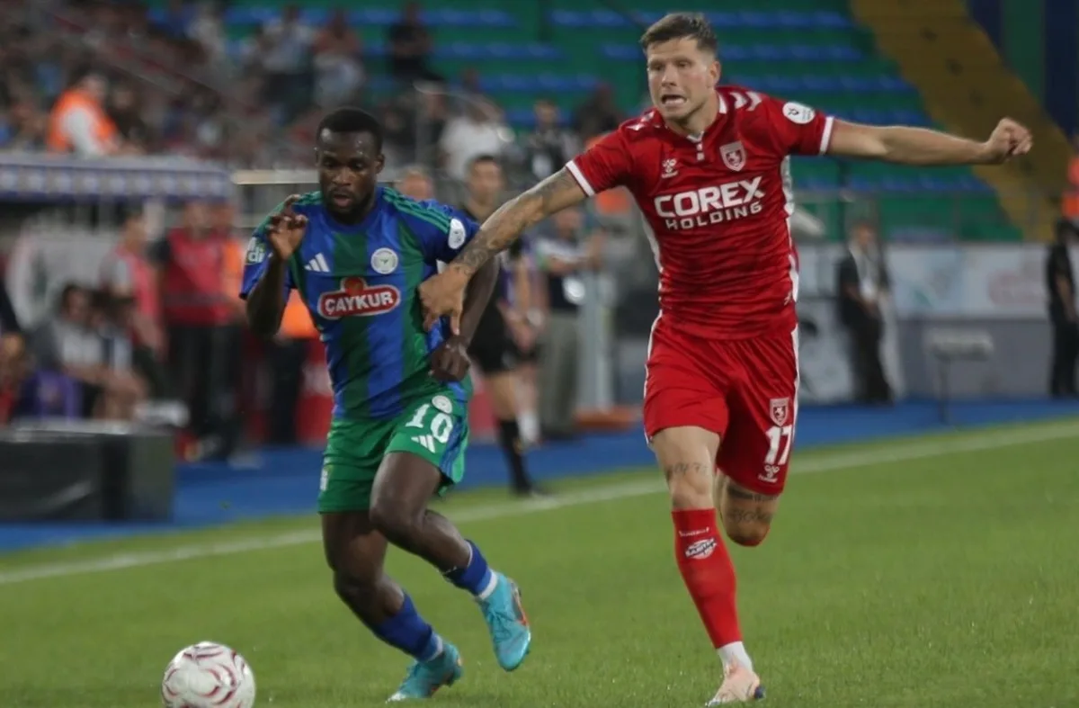 Çaykur Rizespor - Samsunspor: 0-2 (MAÇ SONUCU)