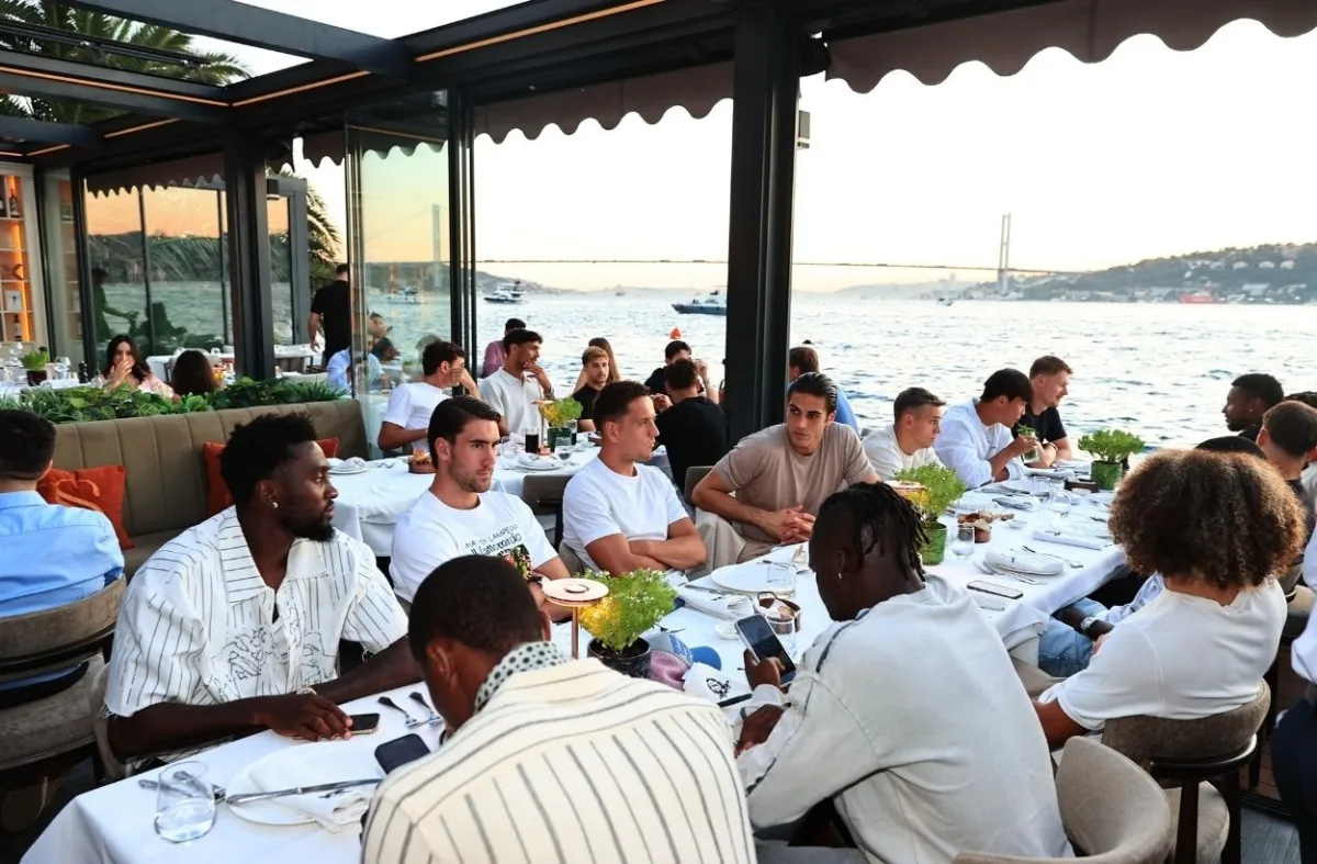 Beşiktaş yemekte buluştu