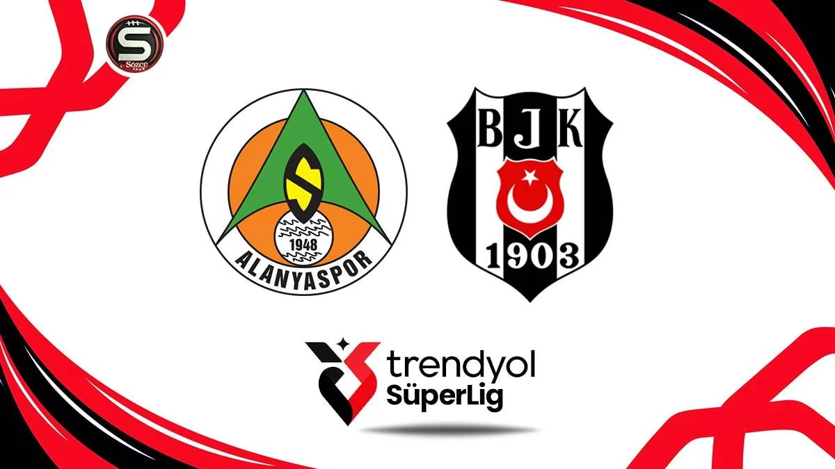 Alanyaspor-Beşiktaş Süper Lig 2. hafta maçı (Canlı)
