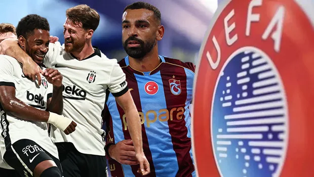 Beşiktaş kazandı, Trabzonspor kaybetti: UEFA ülke puanı sıralaması güncellendi!