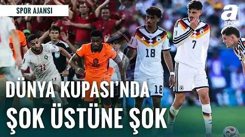 Dünya Kupası'nda Şok Üstüne Şok! Almanya Ve Hollanda İçin Yolun Sonu