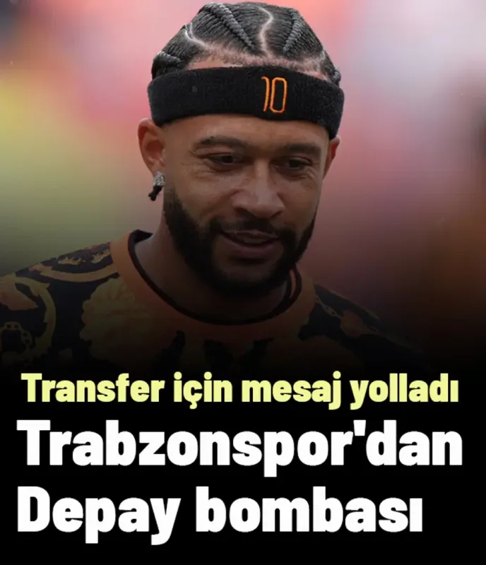 Trabzonspor'dan şimdi de Depay bombası: "Formayı giymeye hazırım"
