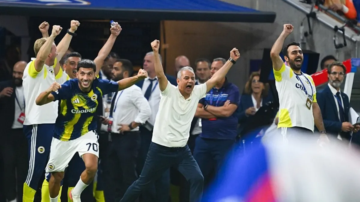 Fenerbahçe Teknik Direktörü İsmail Kartal, Lyon zaferi sonrası konuştu!