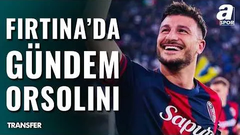 Trabzonspor'da Sağ Kanat İçin Yeni Aday Orsolini Mi?