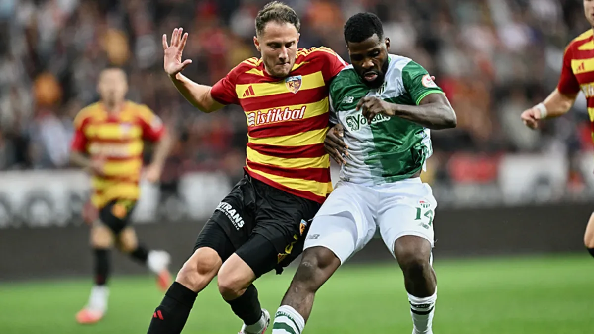 Bursaspor, Kayserispor deplasmanında geri döndü!