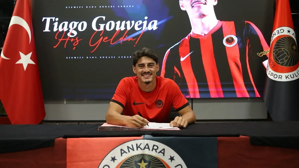 Gençlerbirliği, Portekizli Tiago Gouveia'yı kadrosuna kattı!