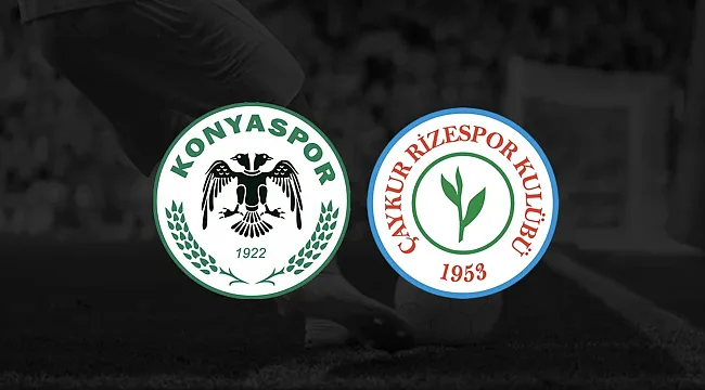 Konyaspor - Çaykur Rizespor Hangi Kanalda? Maç Saati ve Yayın Bilgisi