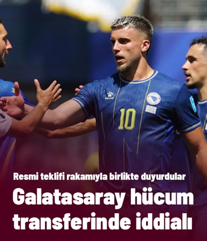 Galatasaray hücum transferinde teklifini gönderdi; anında yanıt geldi