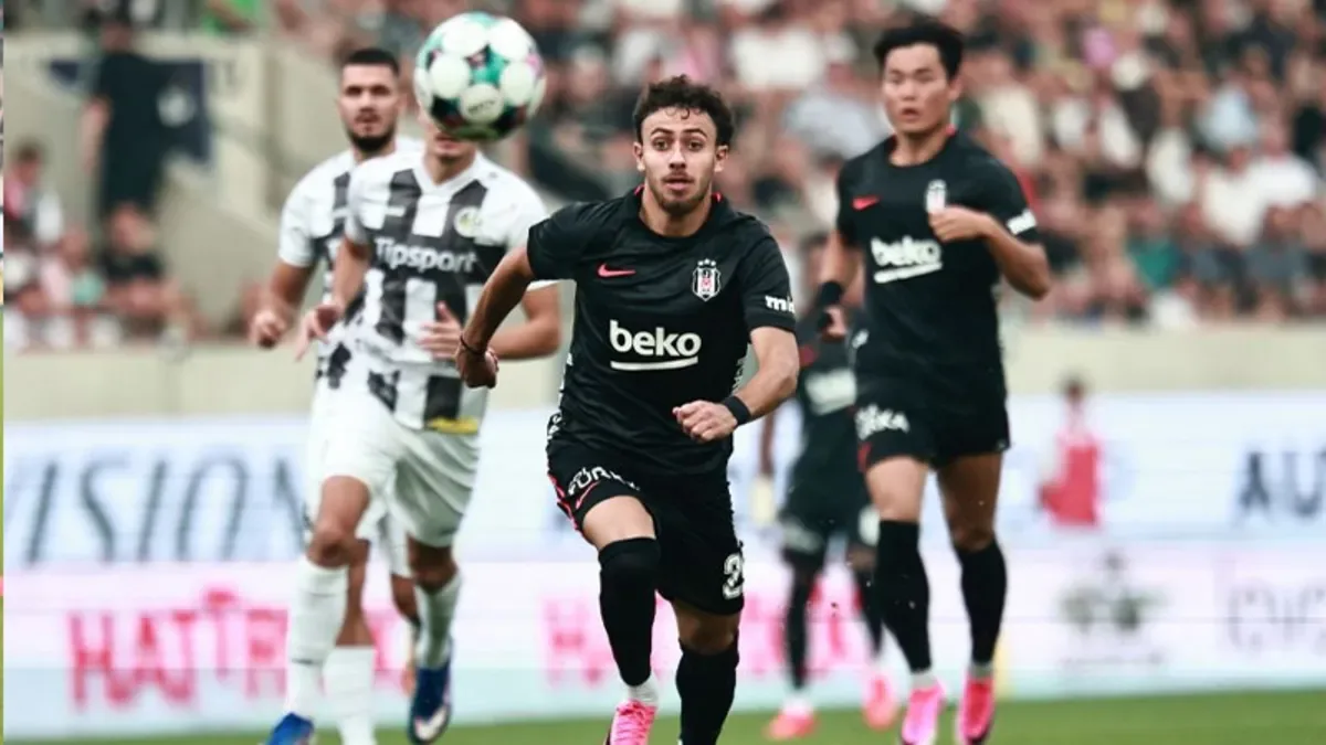 Son dakika: Beşiktaş kırmızıya rağmen kazandı! Çekya’da avantajı kaptı