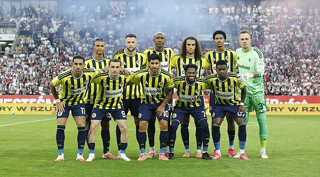 Fenerbahçe - Sturm Graz muhtemel 11