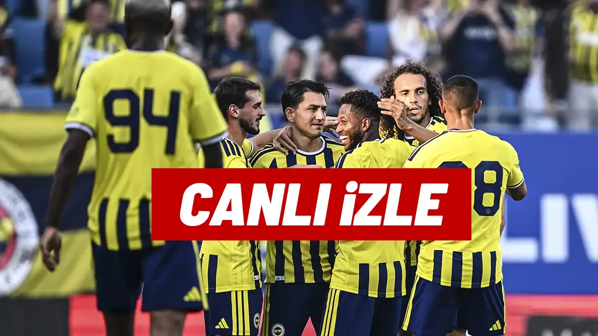 CANLI İZLE | Fenerbahçe - Sturm Graz maçını şifresiz izle (Şampiyonlar Ligi)