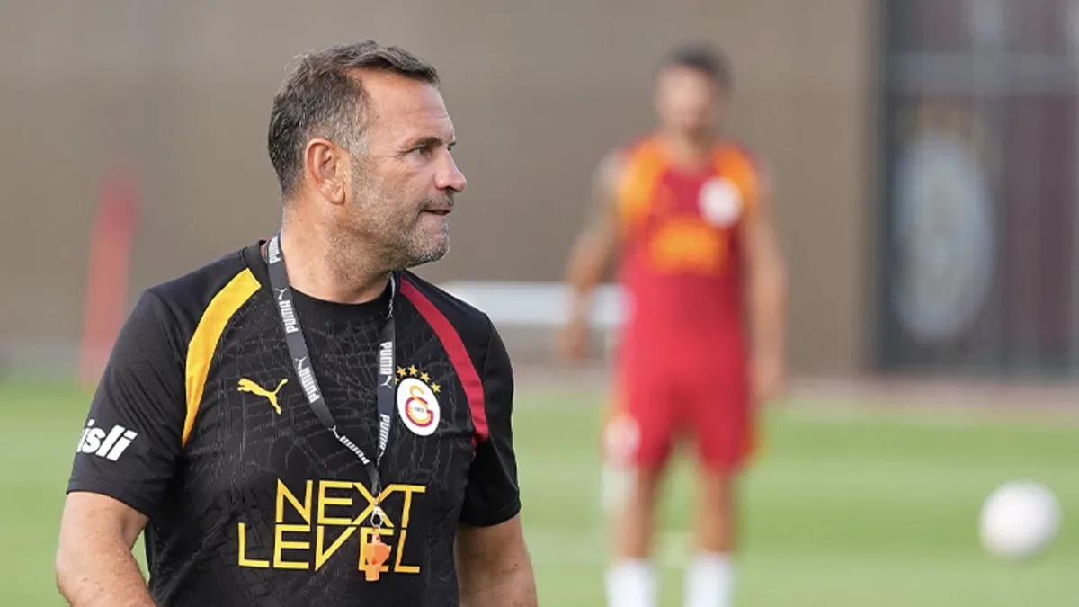 Galatasaray'da Wilfried Singo takımla çalıştı!