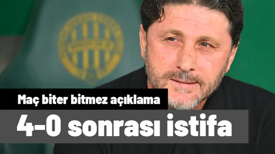 SON DAKİKA: Fatih Tekke istifa ettiğini açıkladı