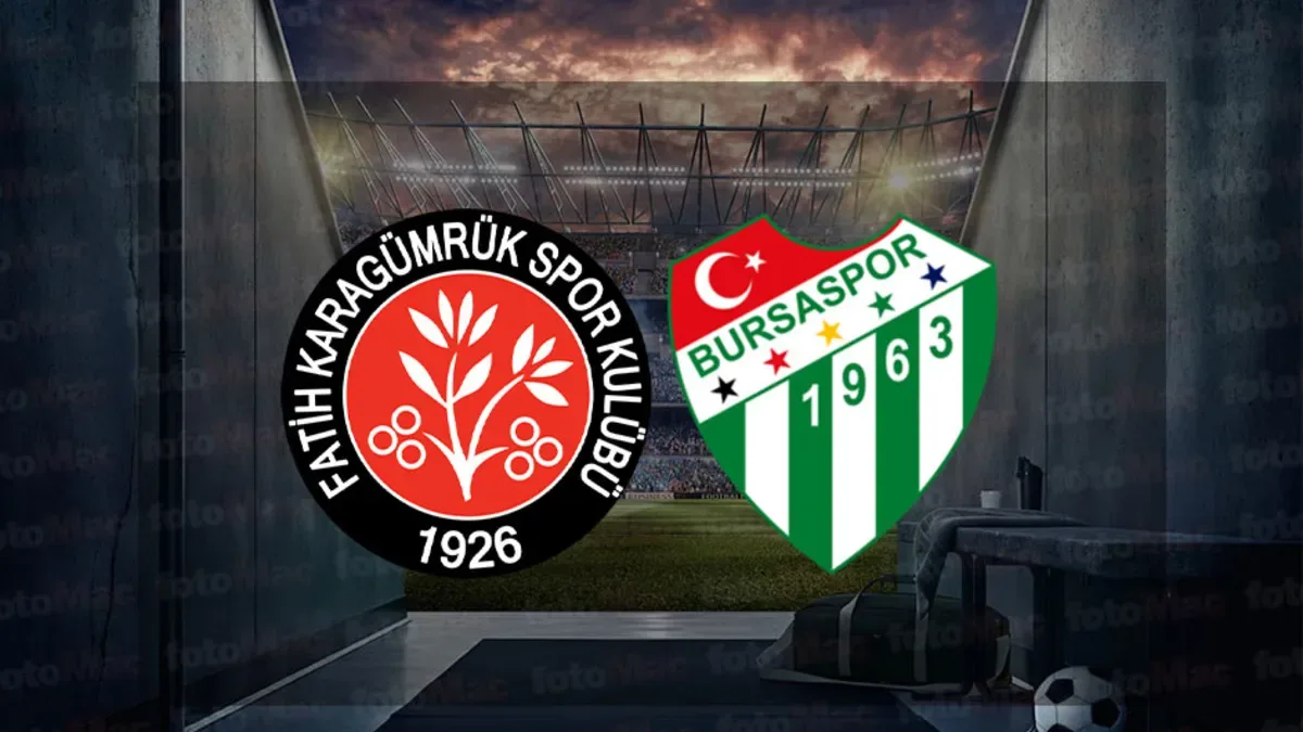 Fatih Karagümrük-Bursaspor maçı ne zaman, saat kaçta, hangi kanalda?