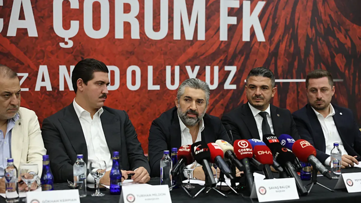 Çorum FK'da Başkan Savaş Balçık'tan Avrupa hedefi! 'Havalimanı çalışmalarına başladık'