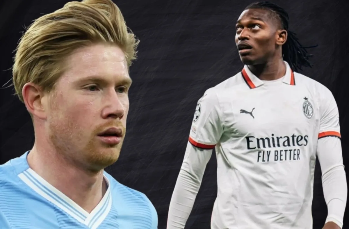 Rafael Leao out! Kevin de Bruyne in!
