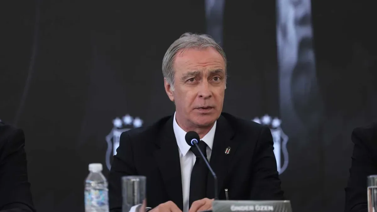 Beşiktaş Futbol Direktörü Önder Özen: Hedefimiz en az 10 puan