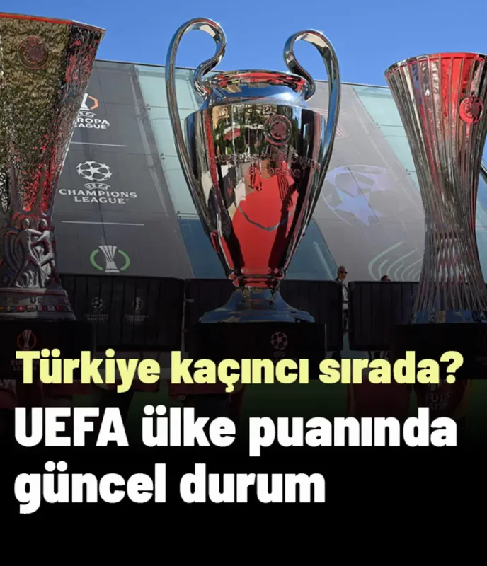 UEFA ülke puanında Türkiye için büyük fırsat