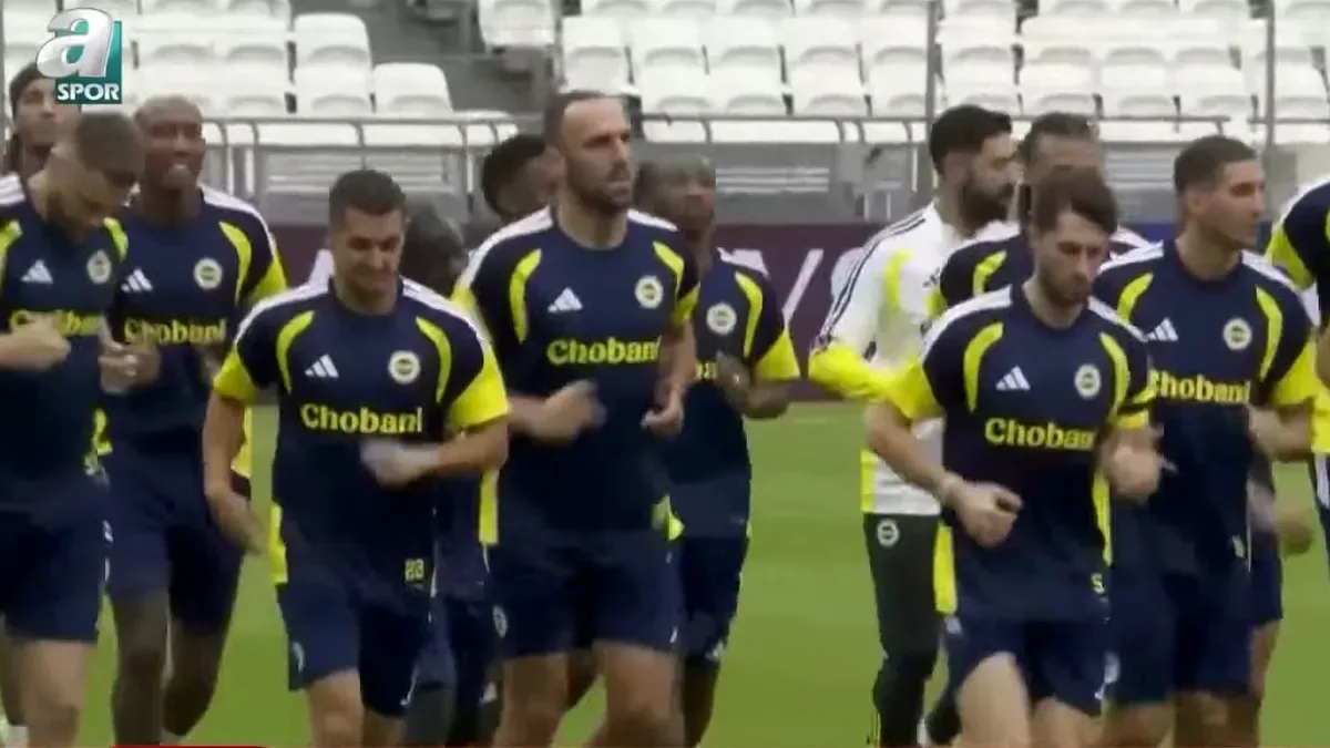 Fenerbahçe Lyon maçının hazırlıklarını tamamladı!