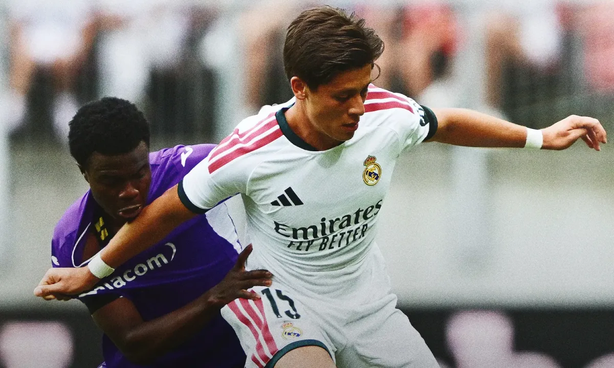 Arda Güler ve Oulai karşı karşıya geldi: Real Madrid-Fiorentina maçında 4 gol çıktı