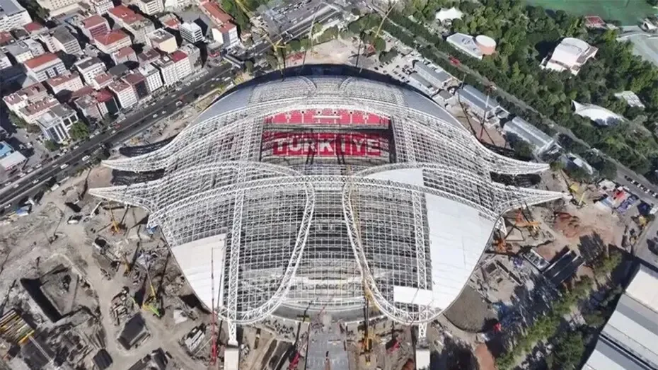 Türkiye'nin en modern stadyumu şekilleniyor!