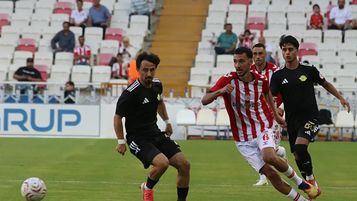 Sivasspor ile Esenler Erokspor yenişemedi!
