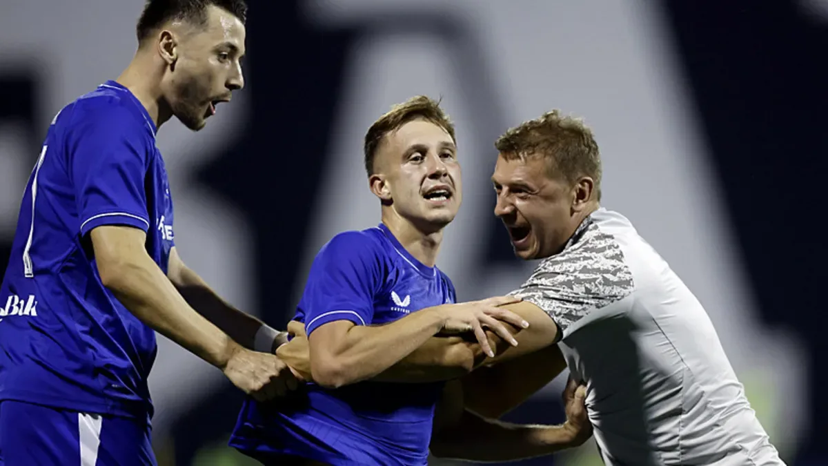 Dinamo Zagreb, Kauno Zalgiris’i 5 golle geçti!