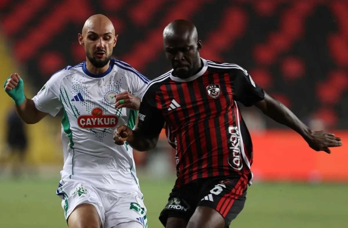 Gaziantep FK - Çaykur Rizespor: 1-2 (MAÇ SONUCU)