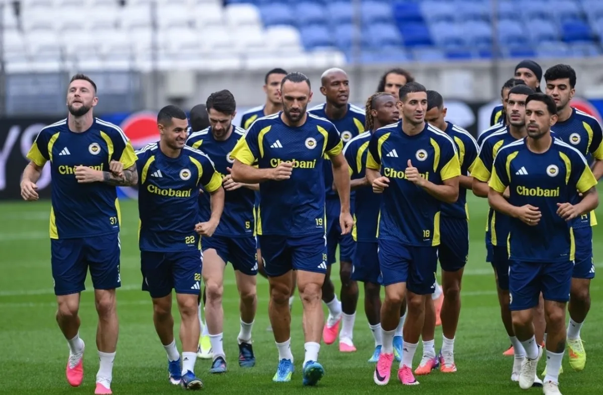 Fenerbahçe, Olimpik Lyon maçı hazırlıklarını tamamladı