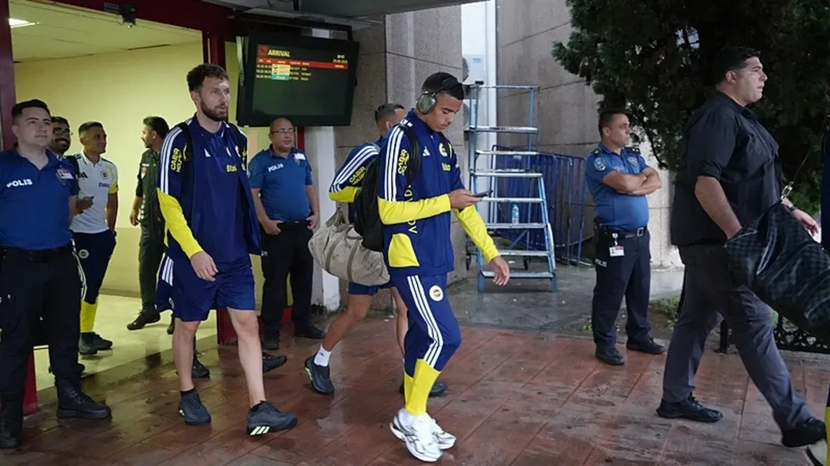 Fenerbahçe kafilesi, Samsun'a geldi!
