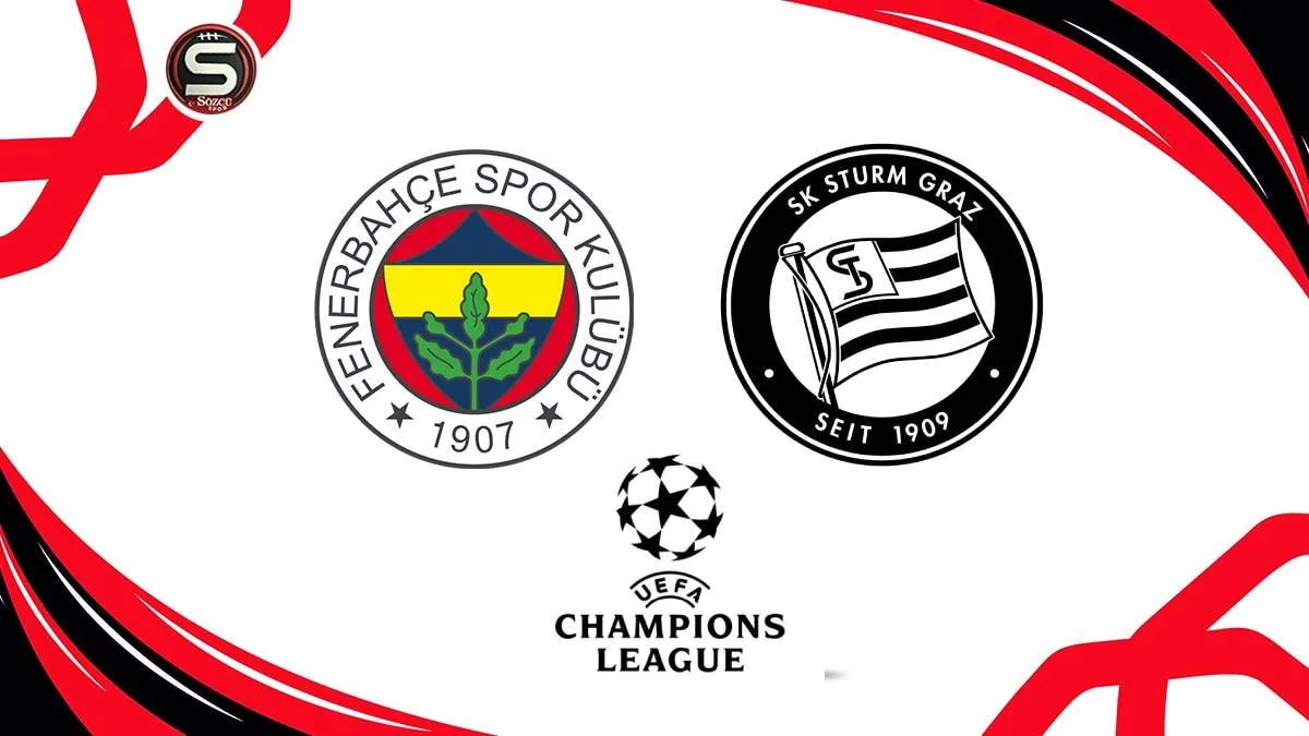 Fenerbahçe-Sturm Graz UEFA Şampiyonlar Ligi maçı (Canlı)