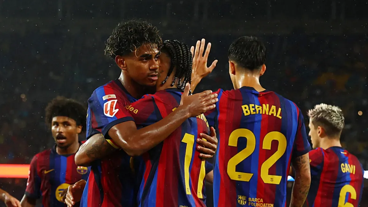 Barcelona, Racing Santander'e gol yağdırdı!