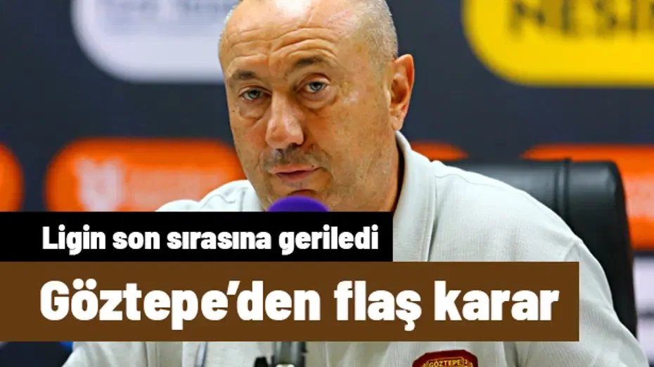Ligin dibine demir atan Göztepe'de Stoilov için karar çıktı