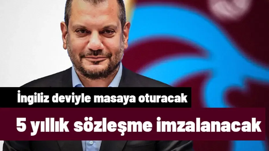 Bütün çaba onun için: Trabzonspor, Manchester United ile masaya oturuyor